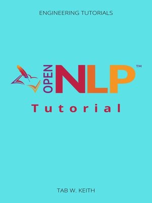 cover image of OpenNLP Tutorial